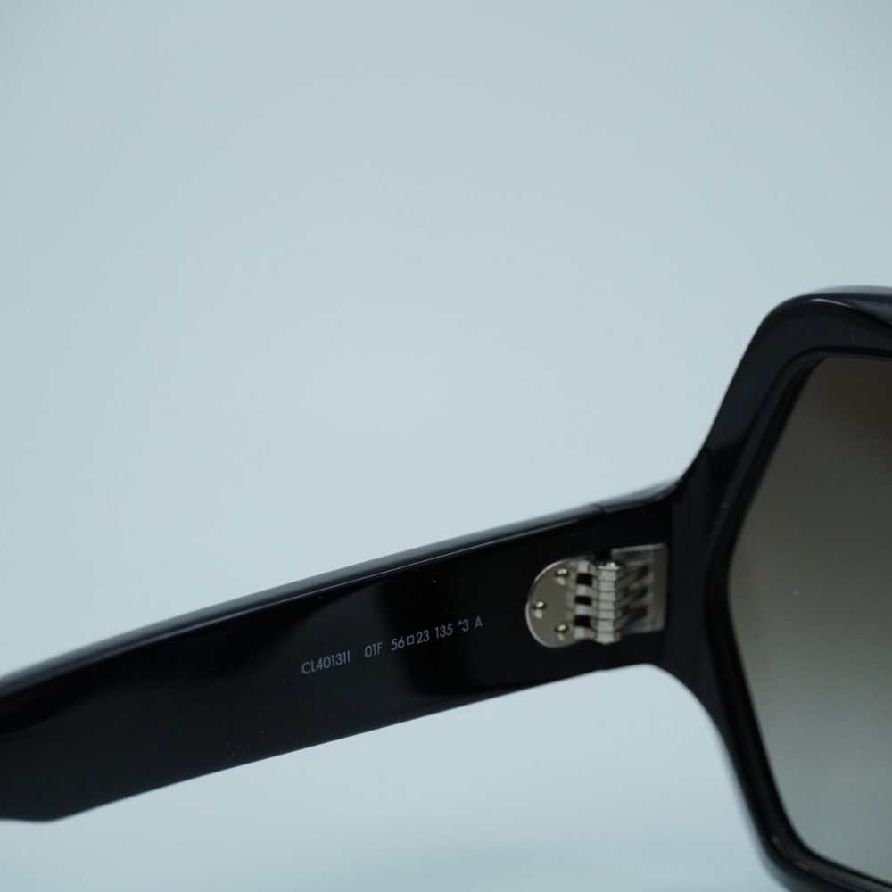 NEW CELINE CL40131I 01F BLACK/BROWN GRADIENT SUNGLASSES - Picture 5 of 10